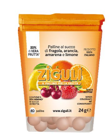 ZIGULI-FRAGOLA 40PALLINE 24G