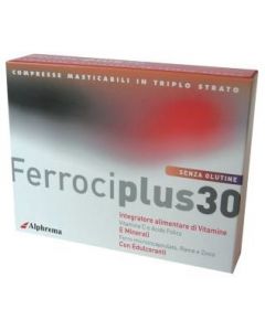 Ferrociplus 30 24cpr Mastic