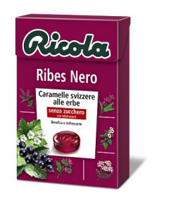 Ricola Ribes Nero S/zucch 50g
