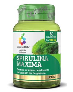Spirulina Maxima 60cpr Colours