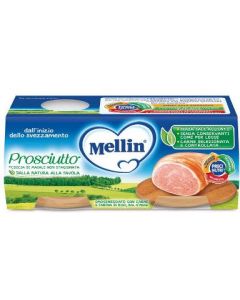 MELLIN OMOG PRCIUTTO 2X120G