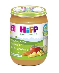 HIPP BIO PASTINA TRIS VERD190G