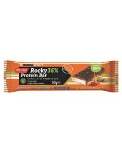 Rocky 36% Prot Bar Caramel 50g