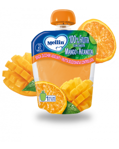Mellin Pouch Arancia Mango 90g