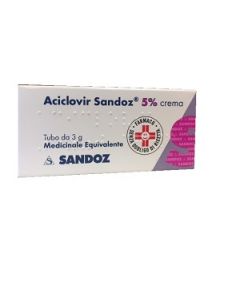 Aciclovir Sand*crema 3g 5%