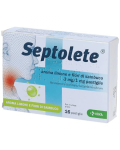 SEPTOLETE*16PAST3+1MG LIM FIOR